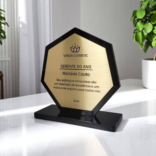 troféu acrílico