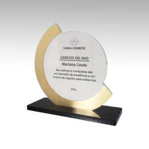 troféu acrílico