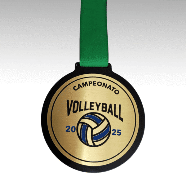Medalha personalizada em latão