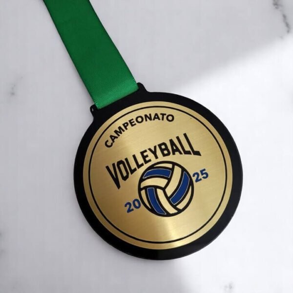Medalha personalizada em latão